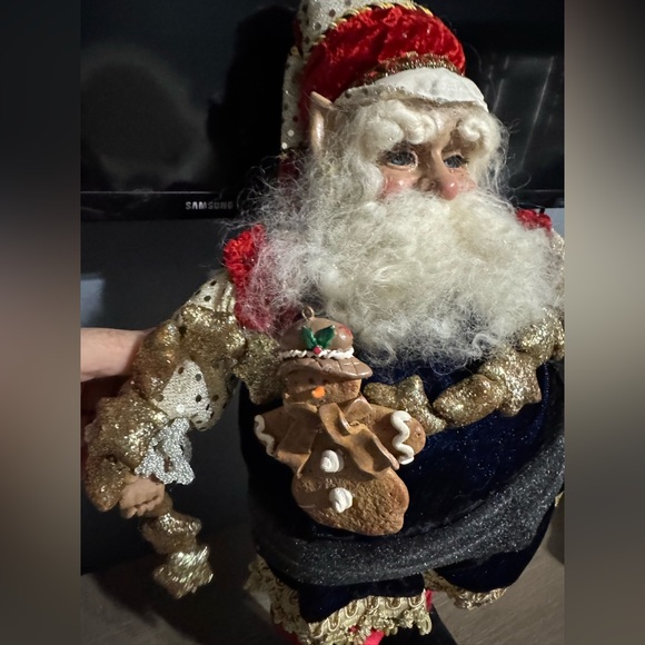 Mark Robert’s Santa fairy elf gold star garland 16” vintage - Picture 4 of 7